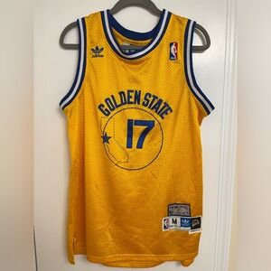 Chris Mullin 17 Golden State Warriors Jersey